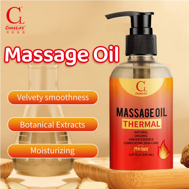 组 4-1 Hot Sensing Massage Essential Oil 100ml - Image 1