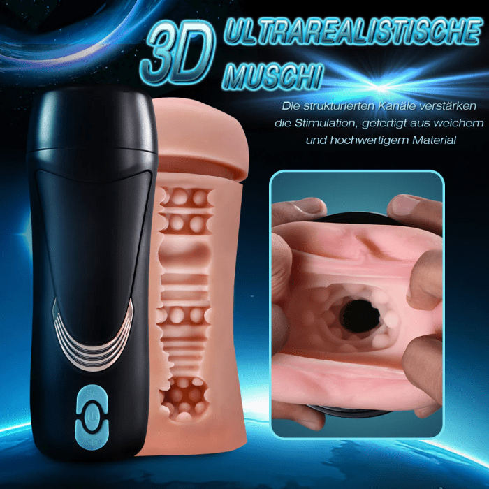 Vibrating Male Masturbator Automatic Masturbation Machine Sex Toys For Men - Image 4