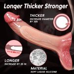 9.1Inch Electric Penis Sheath 0.47 lb Soft High Quality Design with Realistic Details [USA Stock] - Image 2